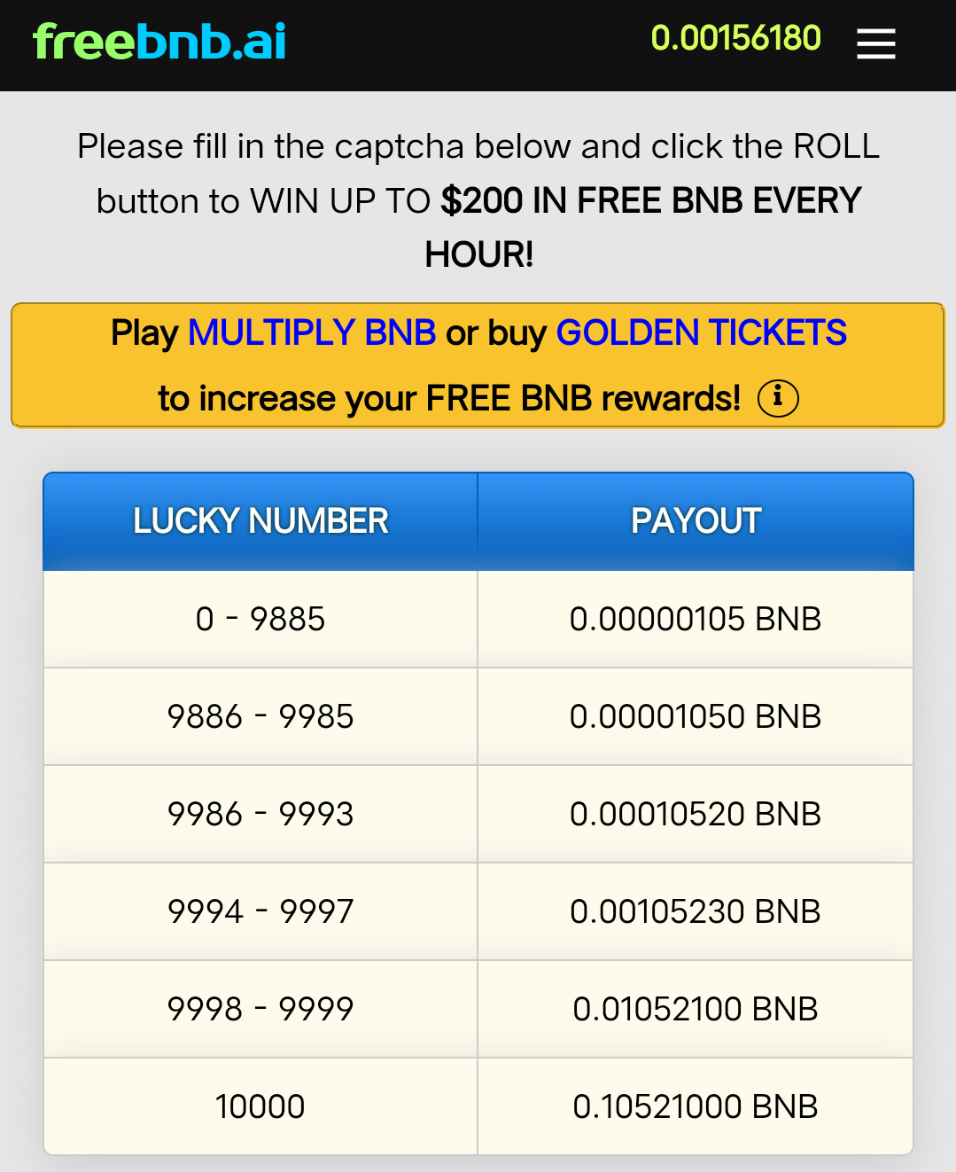 Free BNB Ai